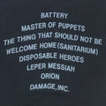 1986 Metallica Master Of Puppets Shirt Detail 4