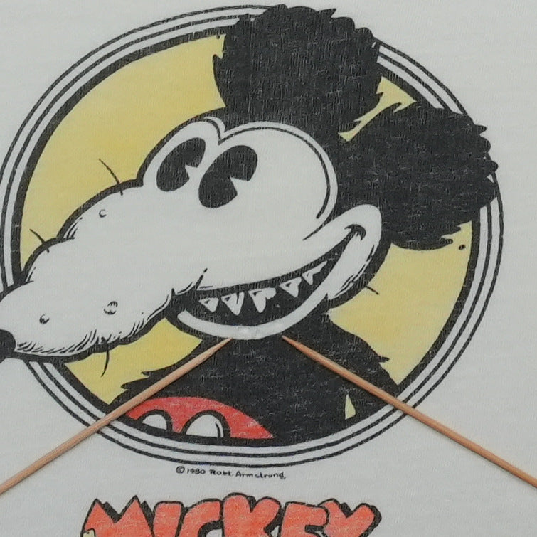 1980 Mickey Rat Shirt Detail