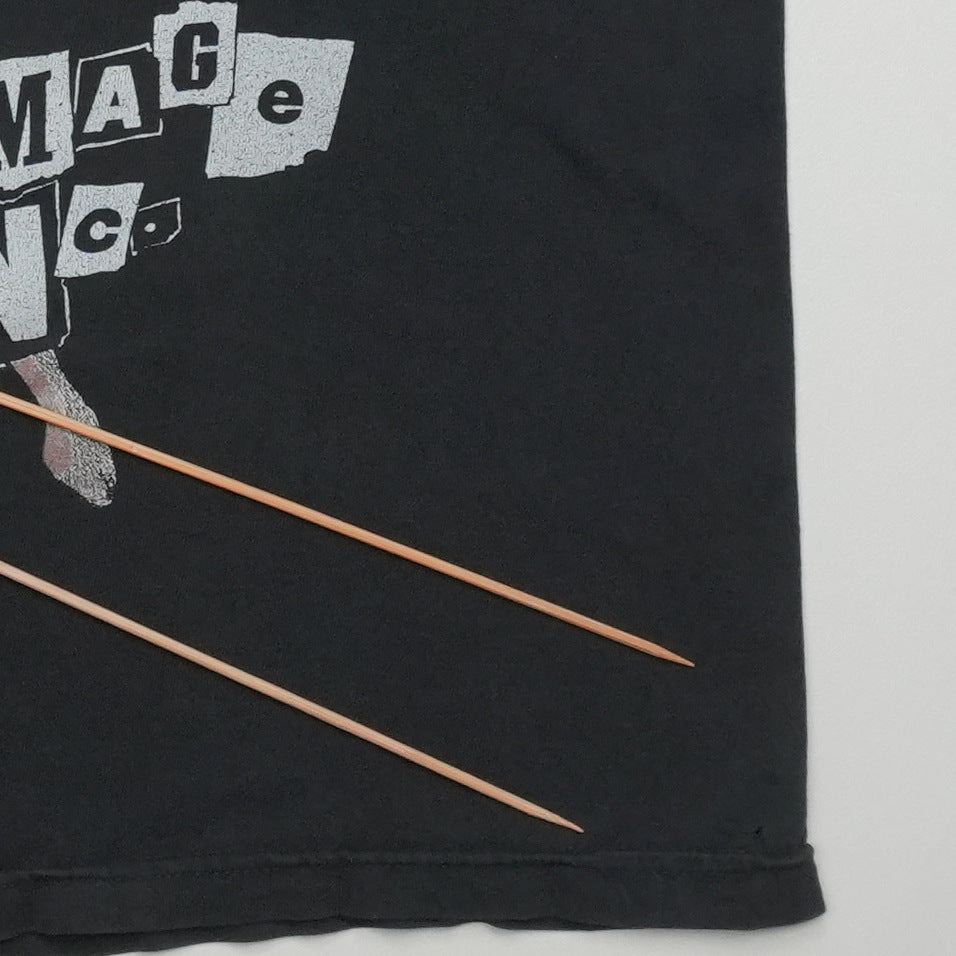 1980s Metallica Damage Inc Shirt Back Graphic