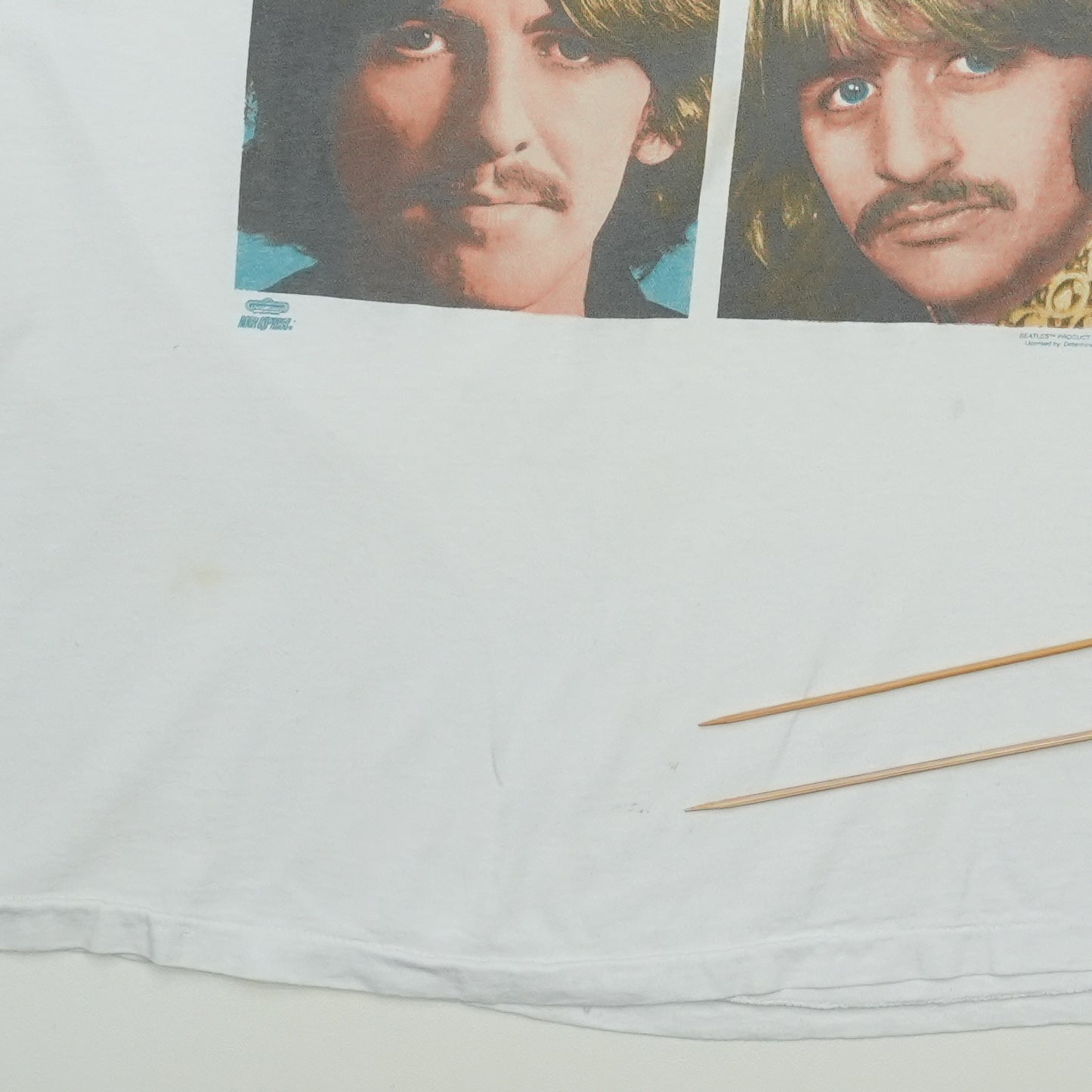 1990s Beatles Let It Be Shirt Back Graphic