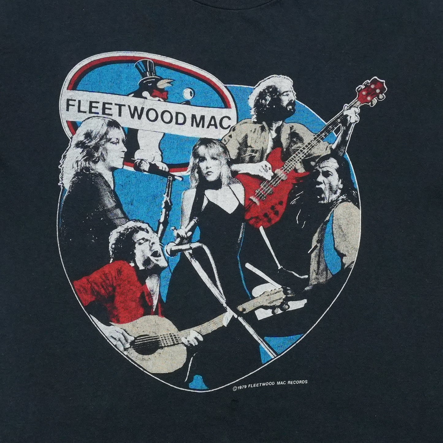 1979 Fleetwood Mac Tusk Tour Shirt Front Graphic