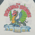 1981 The Rolling Stones Boulder Raglan Shirt Detail 2