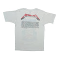 1987 Metallica Crash Course in Brain Surgery Shirt Back