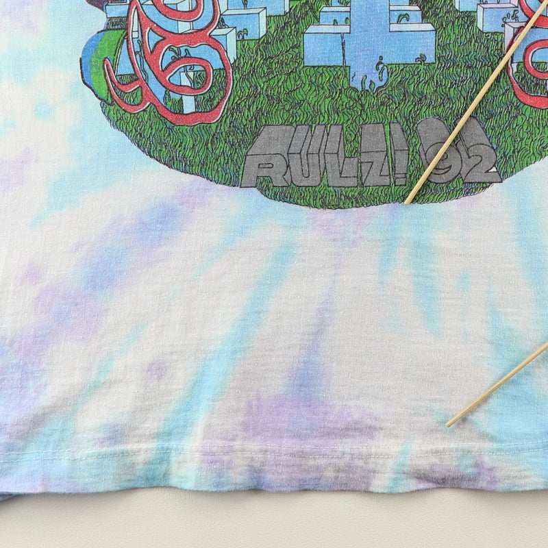 1992 Metallica Rulz Tie Dye Tour Shirt