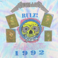 1992 Metallica Rulz Tie Dye Tour Shirt
