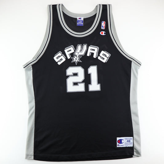 1990s Tim Duncan San Antonio Spurs Basketball Jersey