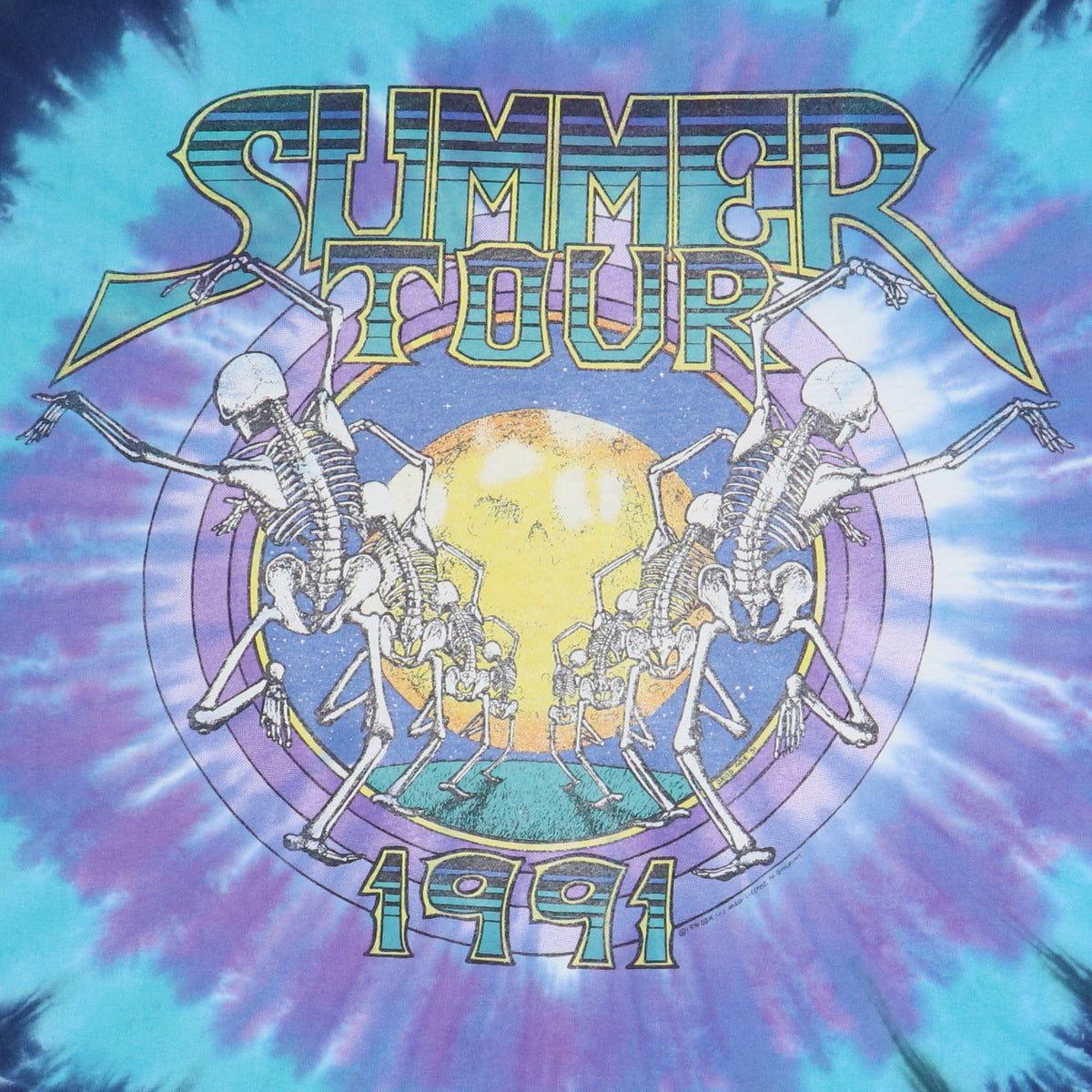 グレイトフル・デッド 1991年 サマー・ツアー Tシャツ グレイトフル 
