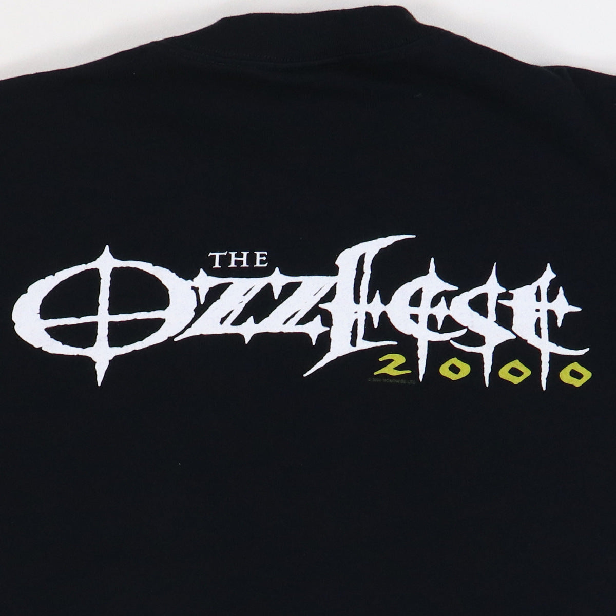 00s OZZFEST bandTshirt usa製トラビス着用 2000 Ozzy Osbourne 