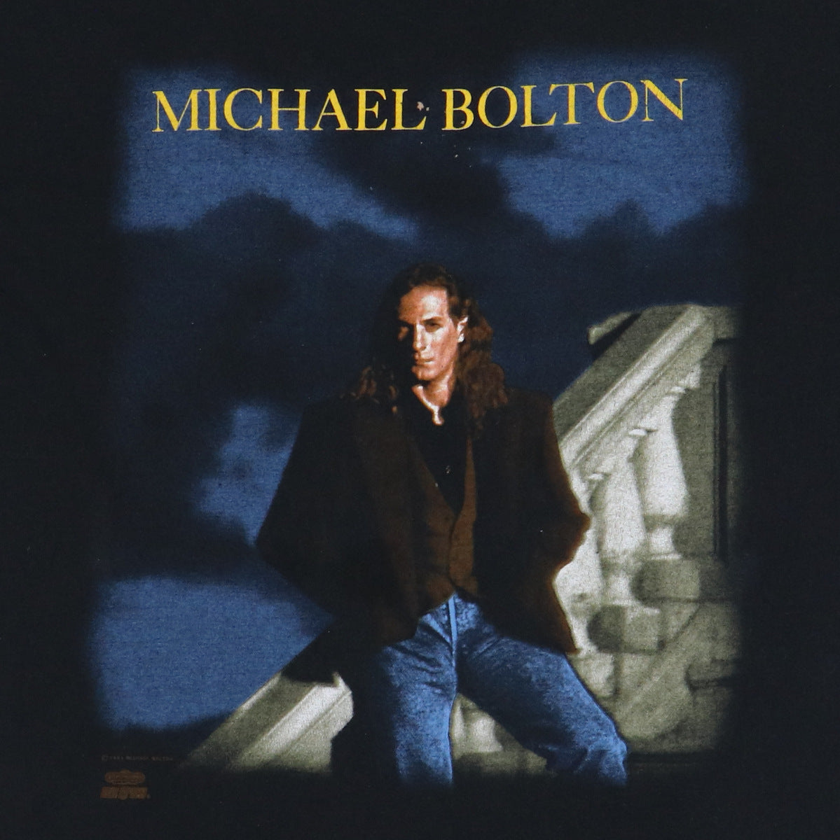 1991 Michael Bolton Time Love & Tenderness World Tour Shirt
