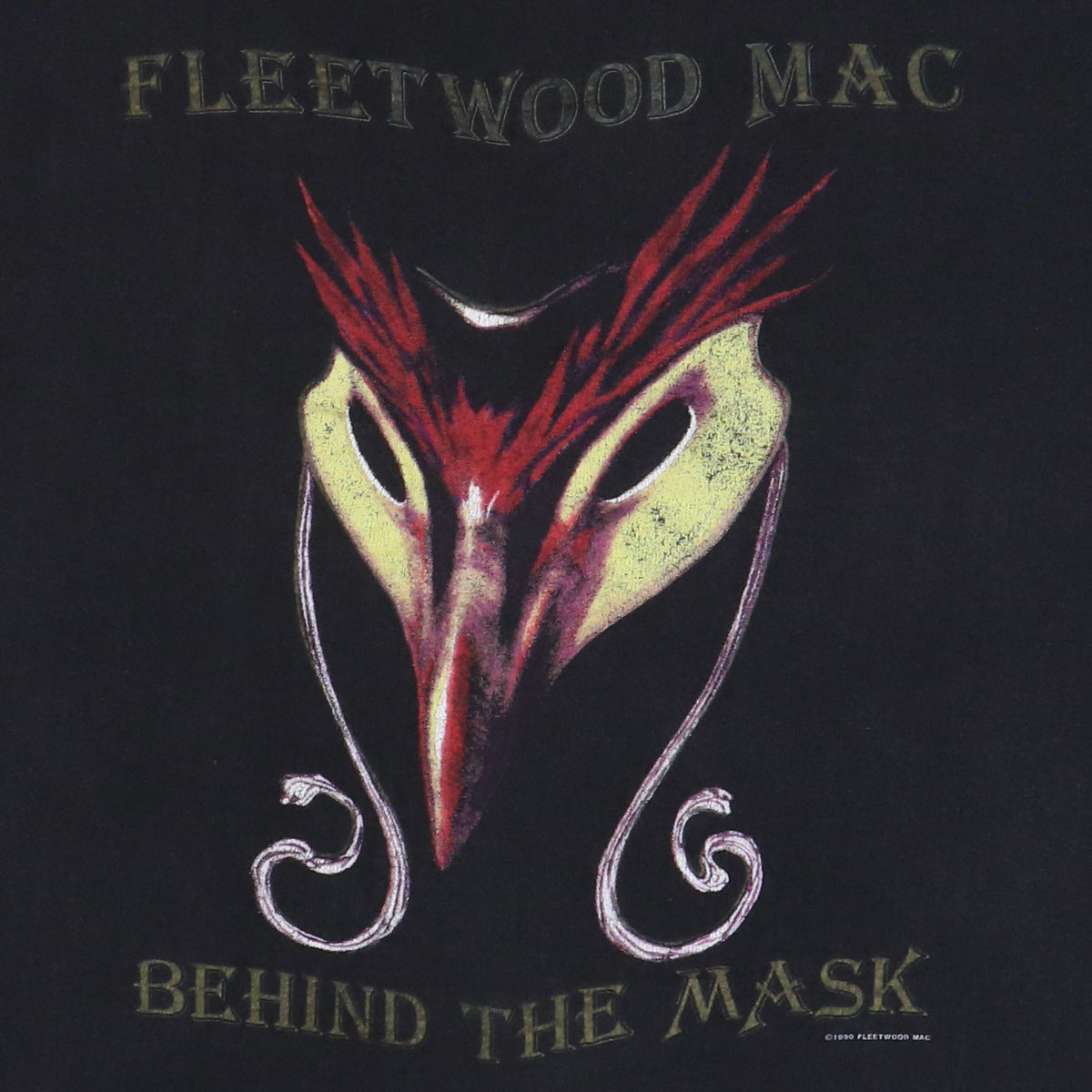 1990 Fleetwood Mac Behind The Mask Tour Shirt