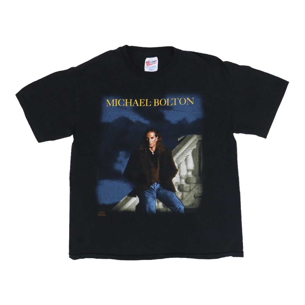 1991 Michael Bolton Time Love & Tenderness World Tour Shirt