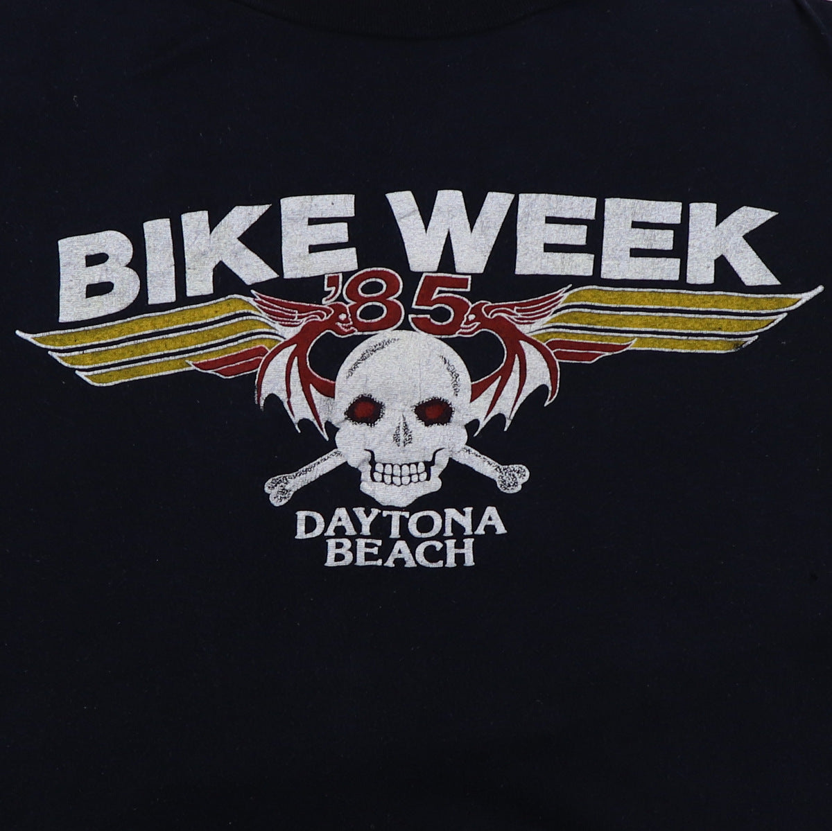 1985 Daytona Bike Week Skull Shirt