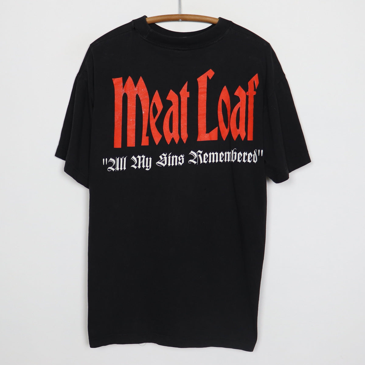 1994 Meat Loaf All My Sins Remembered Shirt