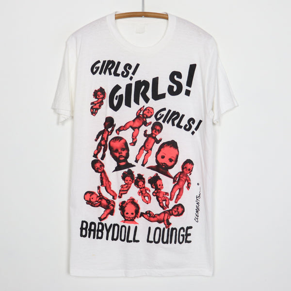 1980s Girls Girls Girls Babydoll Lounge Shirt