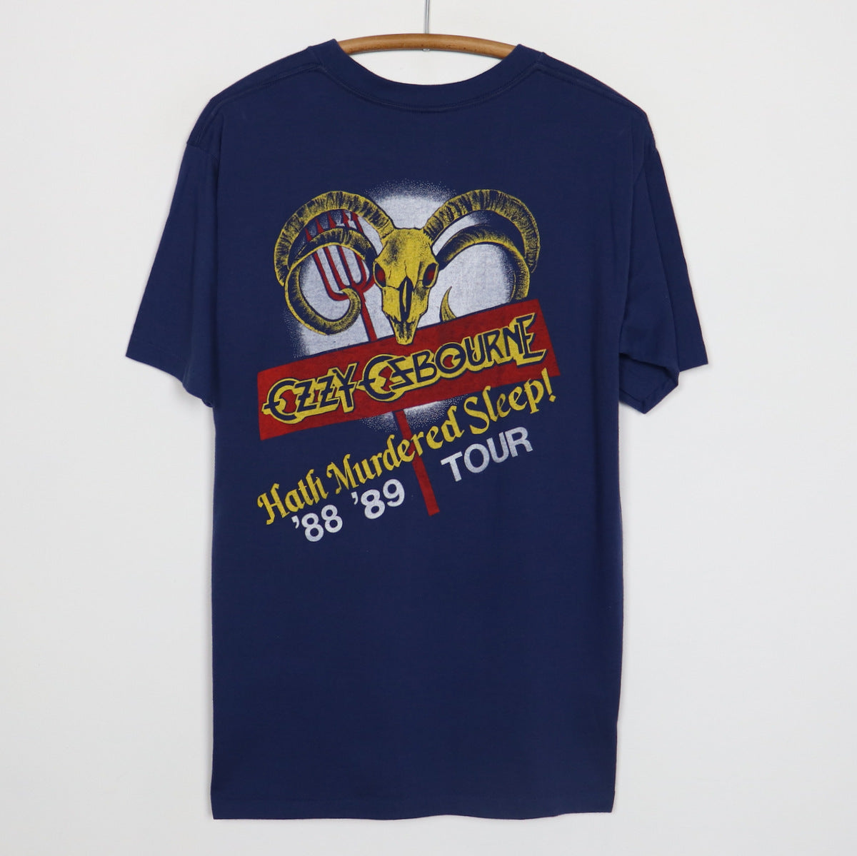 1988 Ozzy Osbourne No Rest For The Wicked Tour Shirt | Authentic