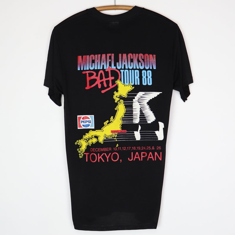 1988 Michael Jackson Bad Tour Shirt | Authentic Vintage Tee – WyCo