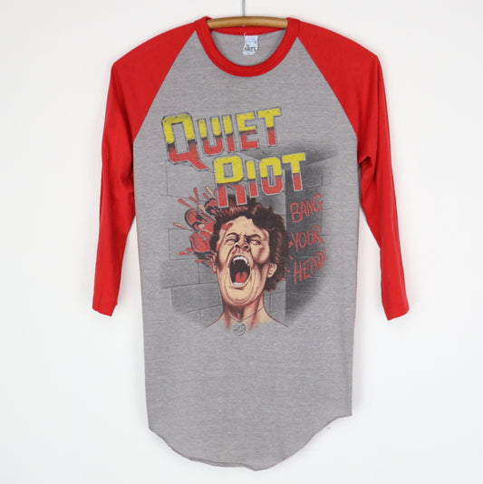 1983 Quiet Riot Bang Your Head Jersey Shirt
