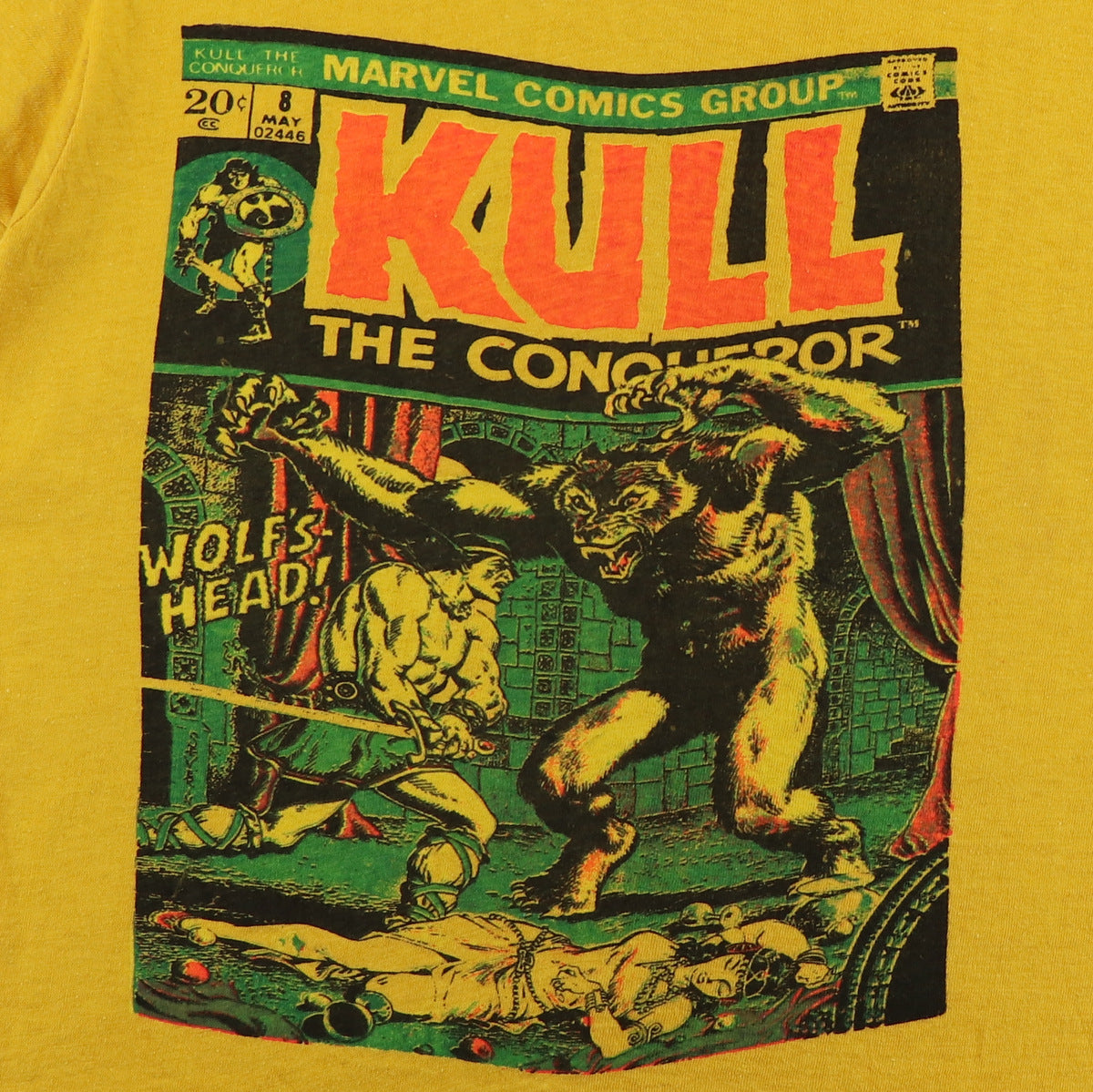1973 Kull The Conqueror Marvel Comics Shirt