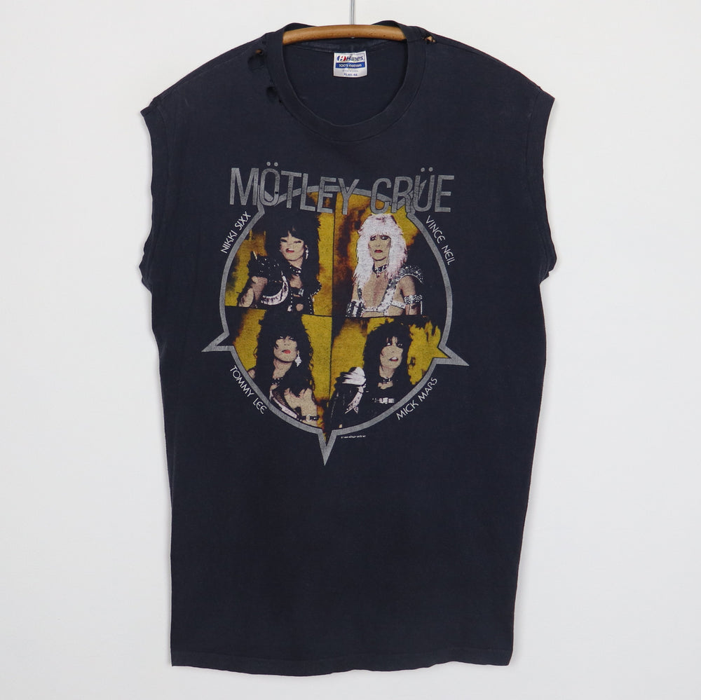 1984 Motley Crue Sleeveless Shirt