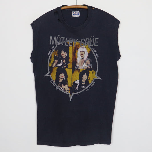 1984 Motley Crue Sleeveless Shirt