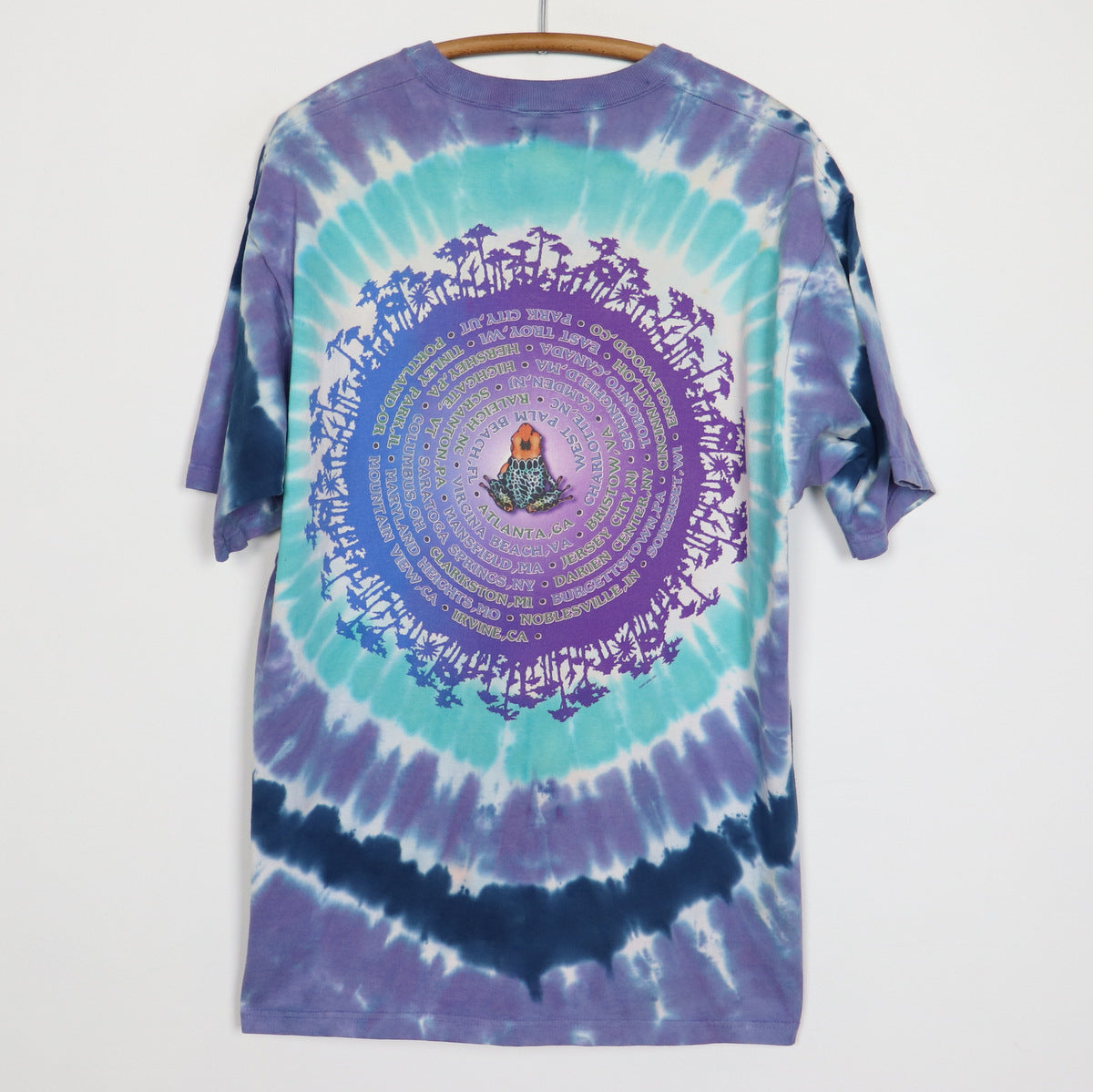 1997 Further Festival Tie Dye Shirt | Authentic Vintage Tee – WyCo