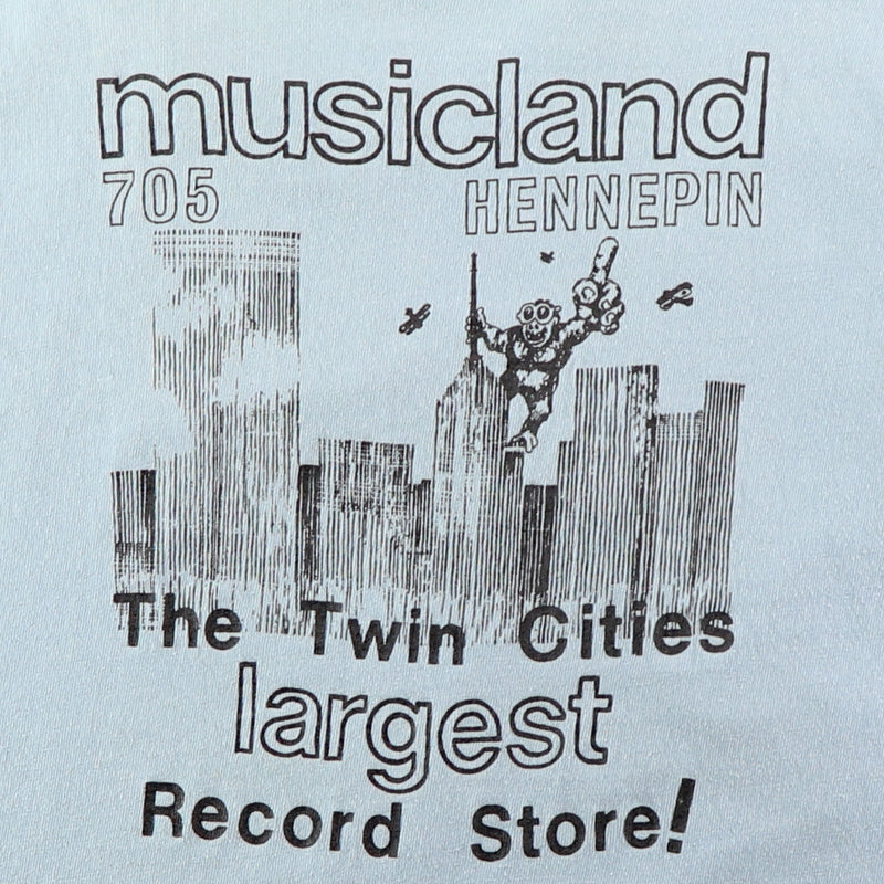 1976 Peter Frampton Comes Alive Musicland Promo Shirt
