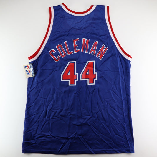 1990s Derrick Coleman New York Nets Deadstock Basketball Jersey