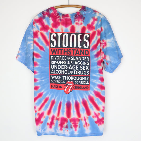 2000 Rolling Stones Tie Dye Shirt