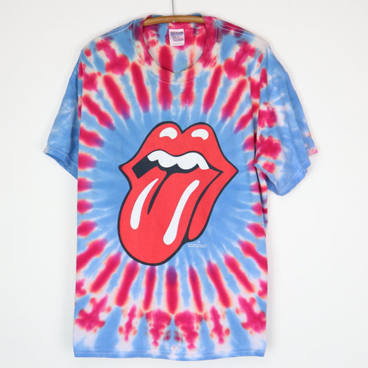 2000 Rolling Stones Tie Dye Shirt