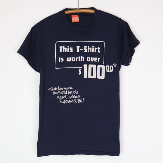 1980 March Of Dimes This T-Shirt Is Worth Over $100 Shirt