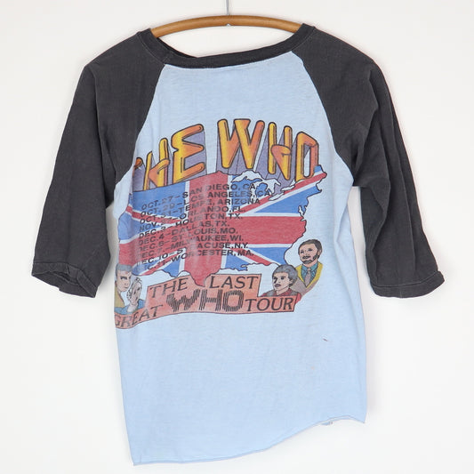 1983 The Who Invades America Tour Jersey Shirt