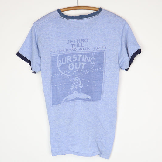 1978 Jethro Tull Burstin Out McManus Enterprises Crew Tour Shirt