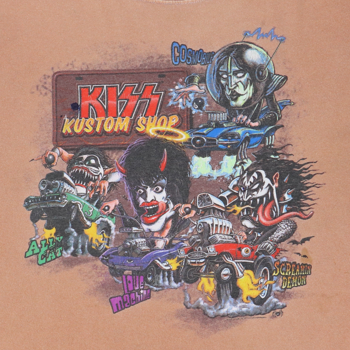 2003 Kiss Kustom Shop Tour Shirt