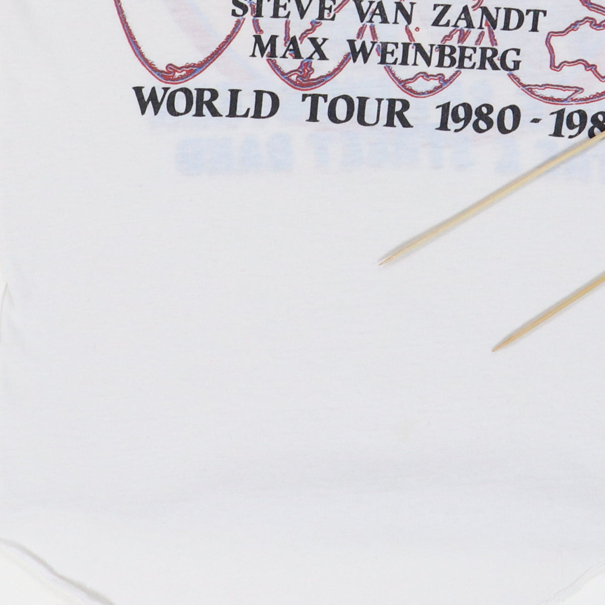 1980 Bruce Springsteen & The E Street Band Tour Jersey Shirt