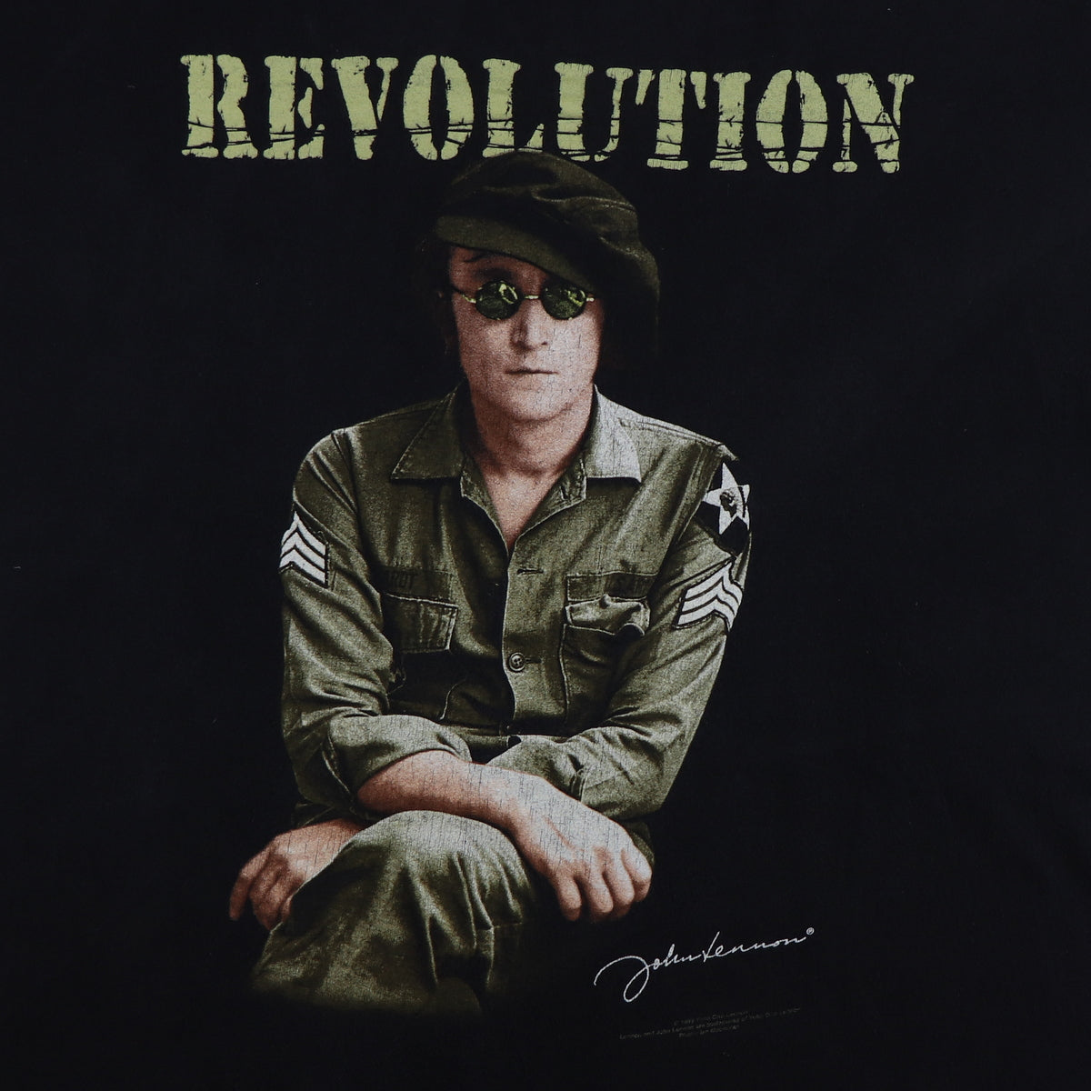 JOHN LENNON revolution バンドTシャツ 1998 John Lennon Revolution Shirt – WyCo Vintage
