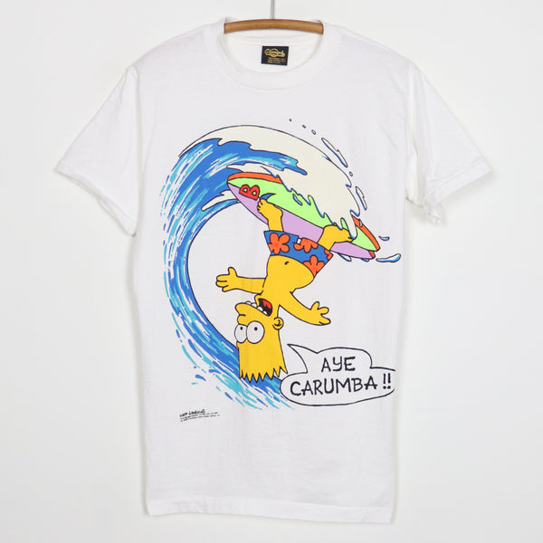 1989 The Simpsons Bart Simpson Aye Carumba Shirt