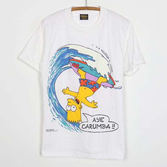 1989 The Simpsons Bart Simpson Aye Carumba Shirt