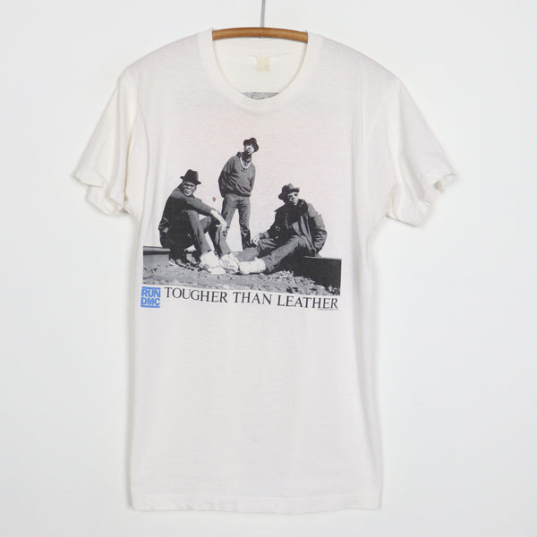 1988 Run DMC Tougher Than Leather Shirt | Authentic Vintage Tee