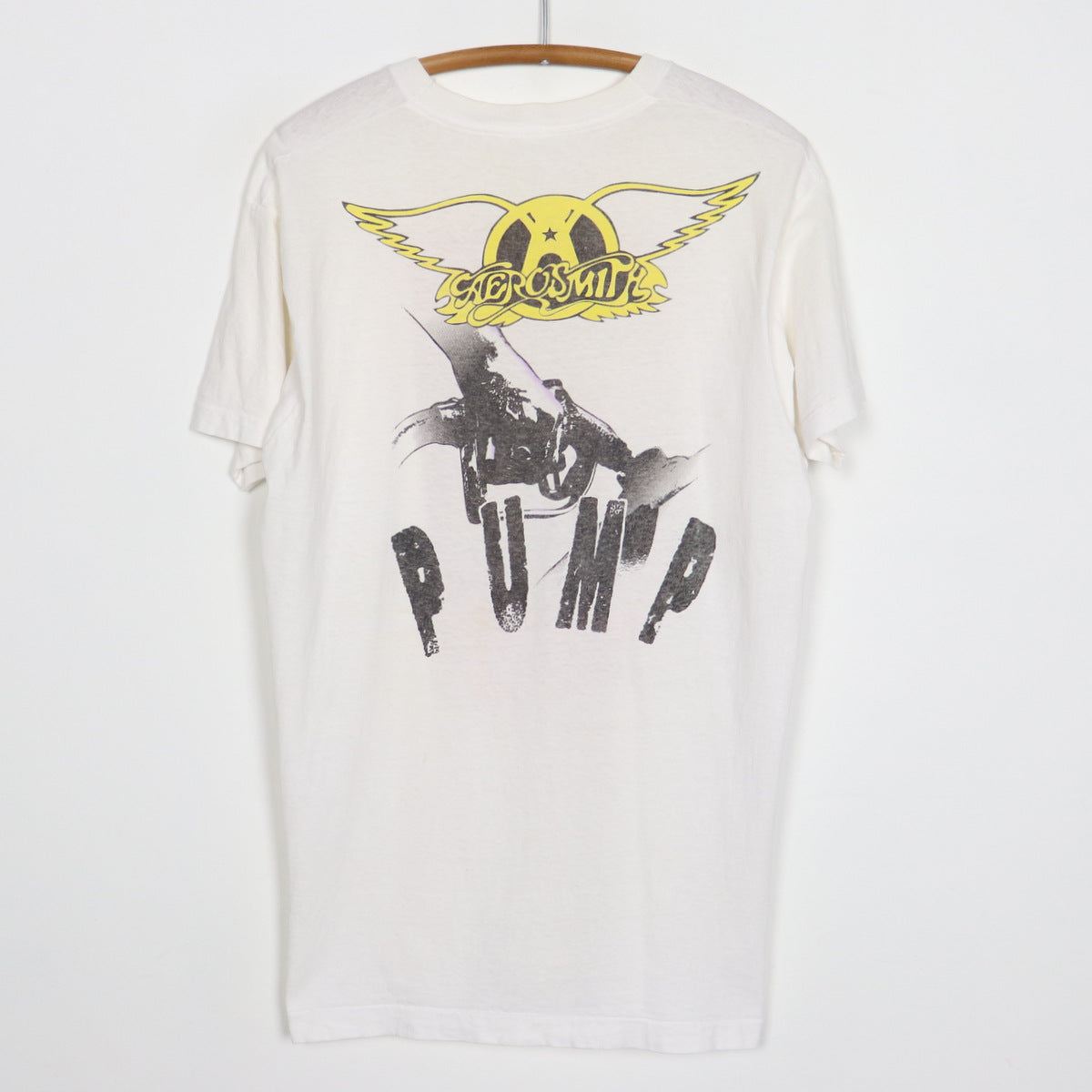 1989 Aerosmith Young Lust Pump Shirt | Authentic Vintage Tee