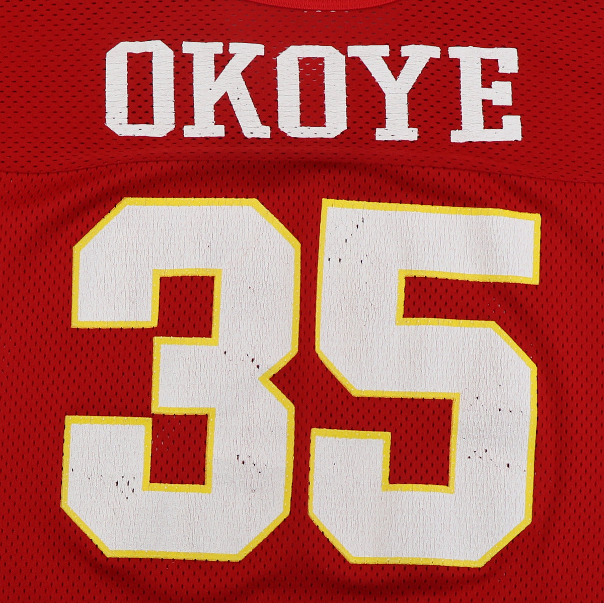 1990s Christian Okoye Kansas City Chiefs Football Jersey