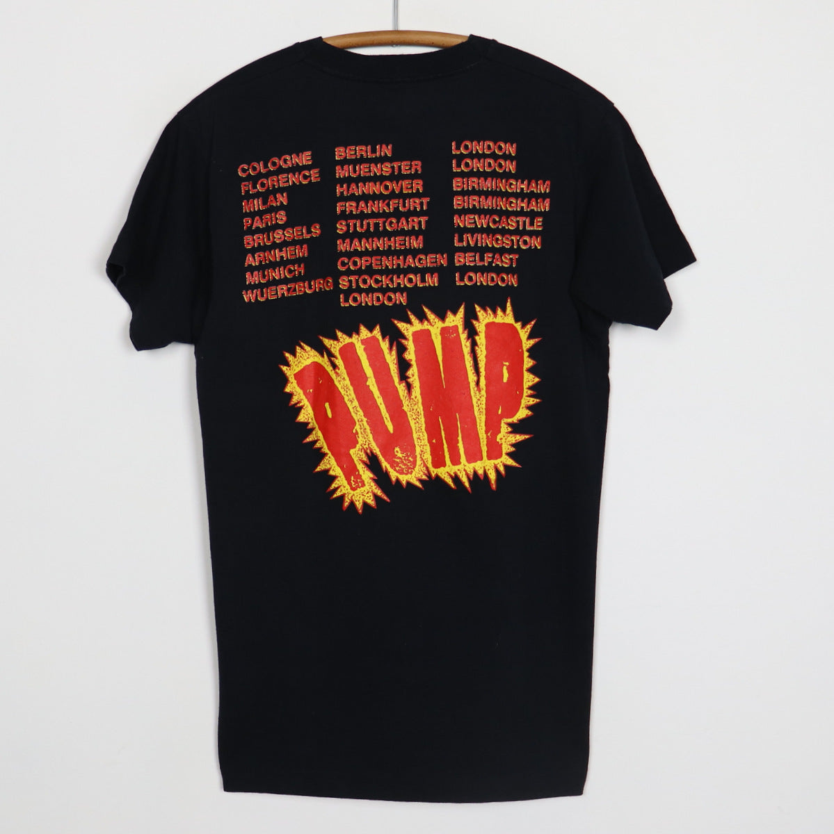 1989 Aerosmith Pump Tour Shirt | Authentic Vintage Tee – WyCo Vintage