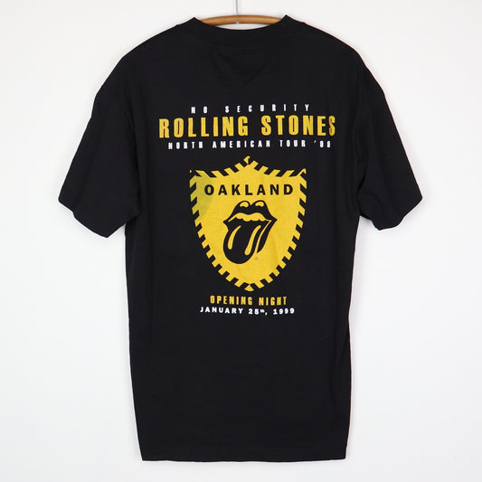 1999 Rolling Stones No Security Opening Night Tour Shirt