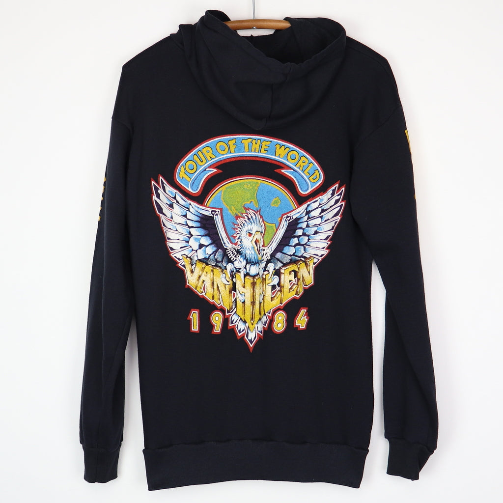 1984 Van Halen Crew Tour Hooded Sweatshirt