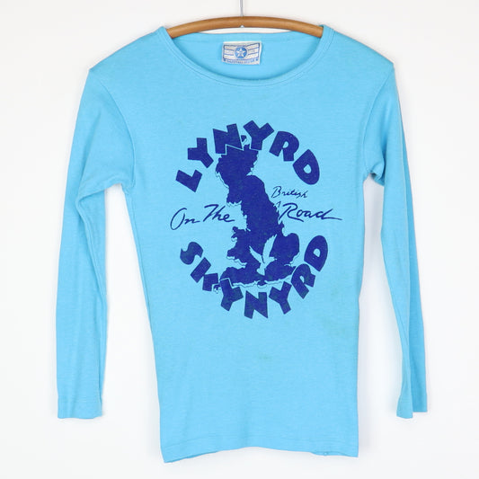 1976 Lynyrd Skynyrd On The British Road Tour Shirt
