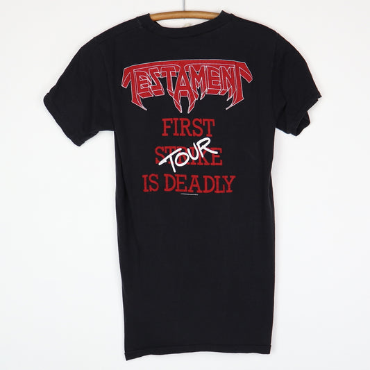 1987 Testament First Strike Tour Shirt