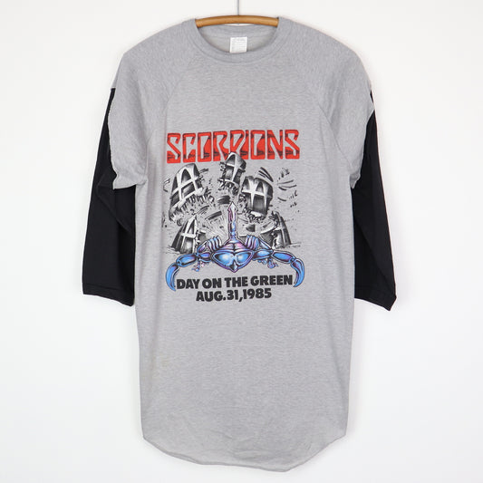 1985 Scorpions Bill Graham Day On The Green Concert Jersey Shirt