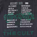 1989 Aerosmith The Cult European Tour Shirt
