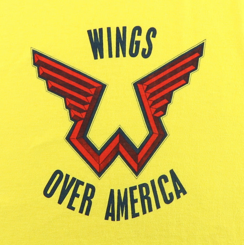 1976 Paul McCartney Wings Over America Promo Shirt