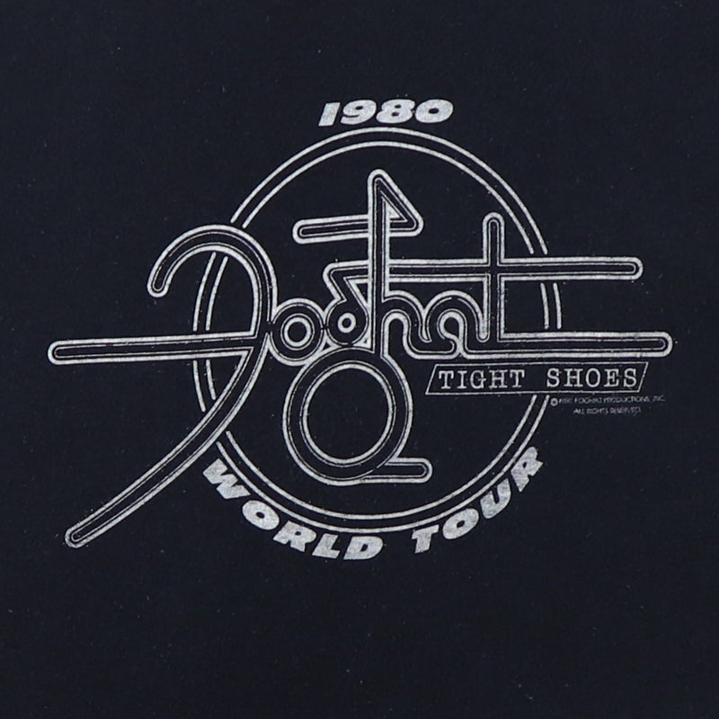 1980 Foghat Tight Shoes World Tour Shirt