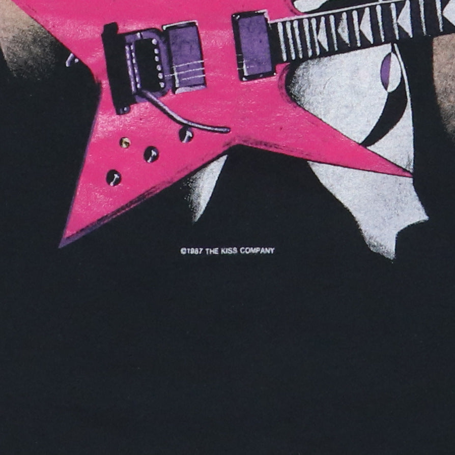 1987 Kiss Paul Stanley Life Is Like Sex Shirt